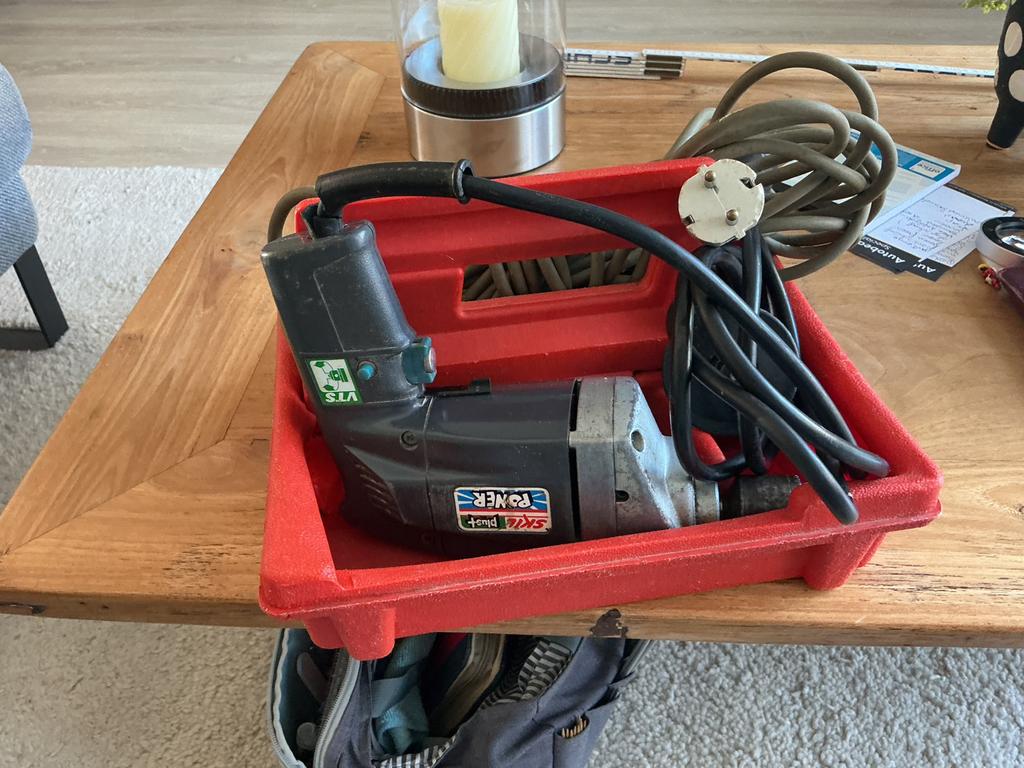 Skil boormachine 1473H2 400 watt, Boormachine, Gebruikt, Ophalen of Verzenden, Klopboormechanisme