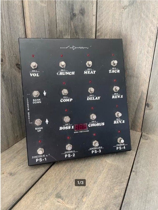 Custom Audio Electronics RS-10 MIDI voetcontroller, Ophalen of Verzenden, Gebruikt, Overige typen