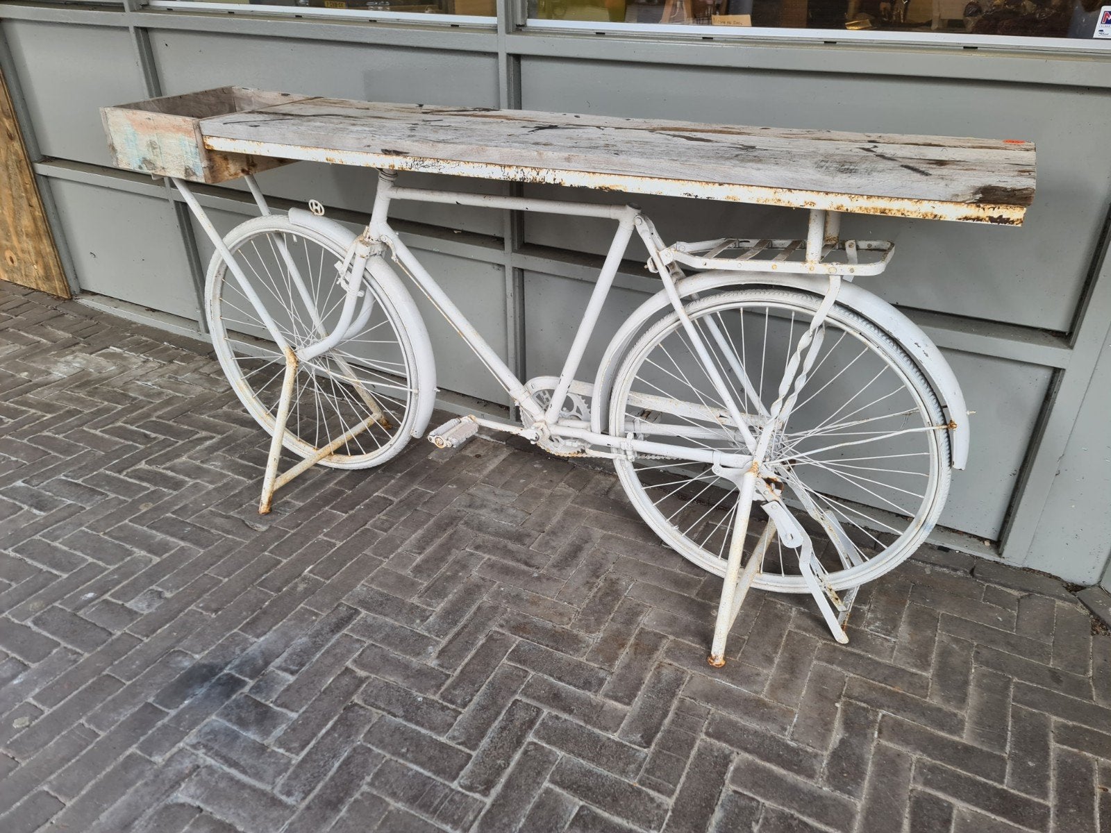 brocante landelijke dressoir fietsmodel voor binnen buiten, Ophalen