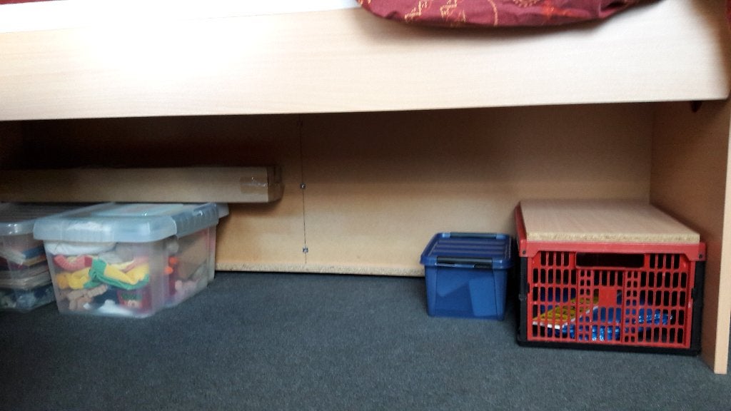 Hoogslaper, Ophalen, Gebruikt, Eenpersoons, Minder dan 160 cm