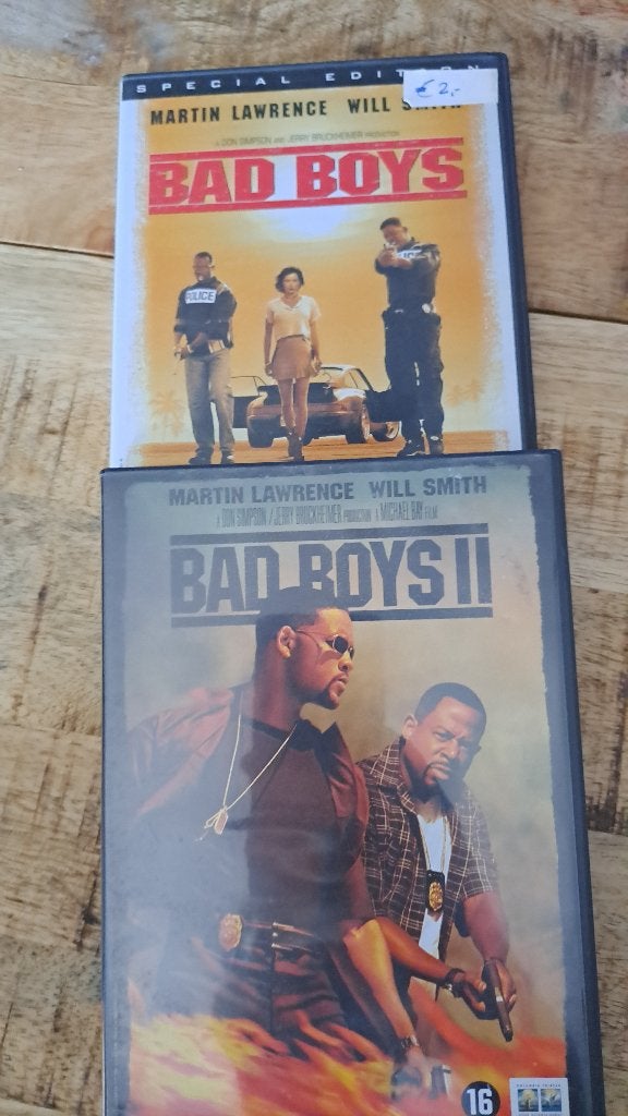 Bad Boys 1 + 2 - Dvd, Vanaf 16 jaar, Ophalen of Verzenden, Zo goed als nieuw, Actiekomedie