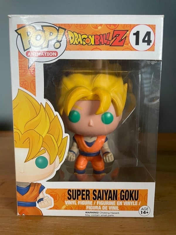 Funko Pop Super Saiyan Goku #14 Dragon Ball Z, Verzamelen, Ophalen of Verzenden, Nieuw