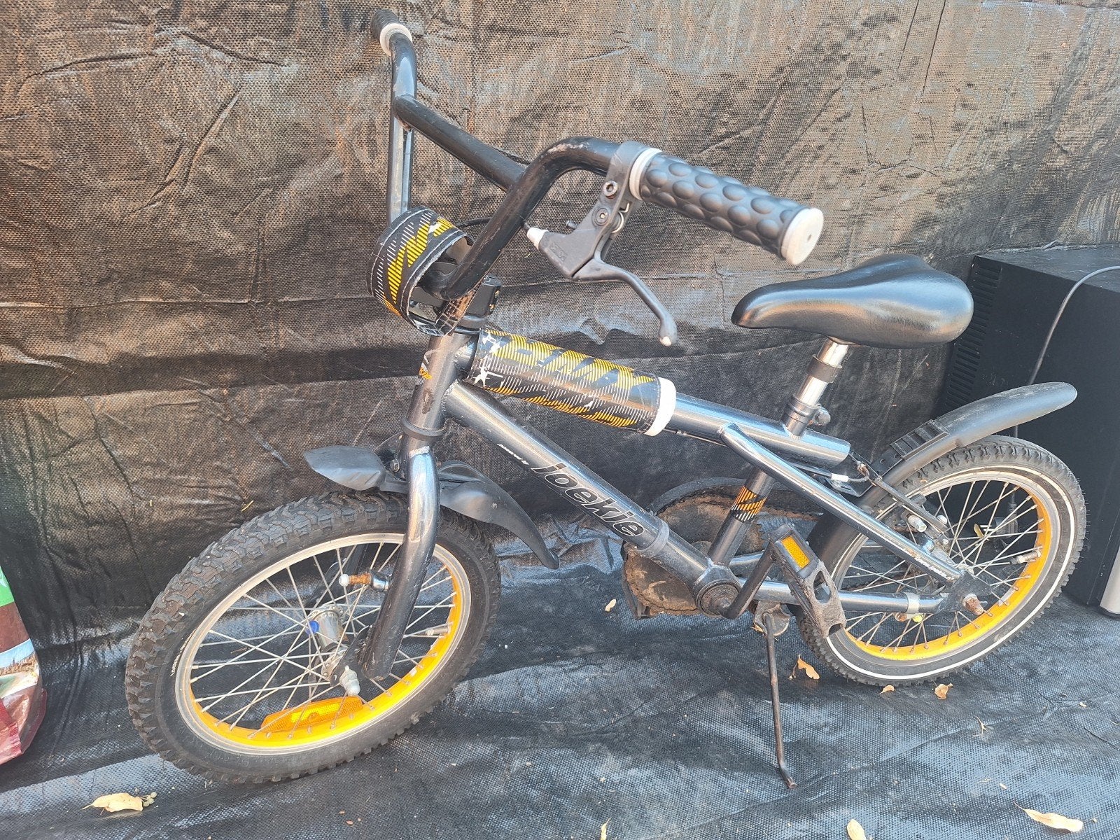 Loekie kinderfiets 16 inch - Goed onderhouden, Ophalen, Terugtraprem, Loekie, 16 tot 20 inch
