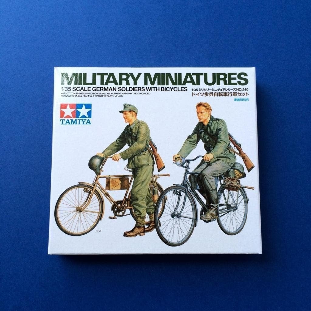 Tamiya 35240 Bicycle w VOYAGER pe SET 1/35, Verzenden, Nieuw, 1:35 tot 1:50