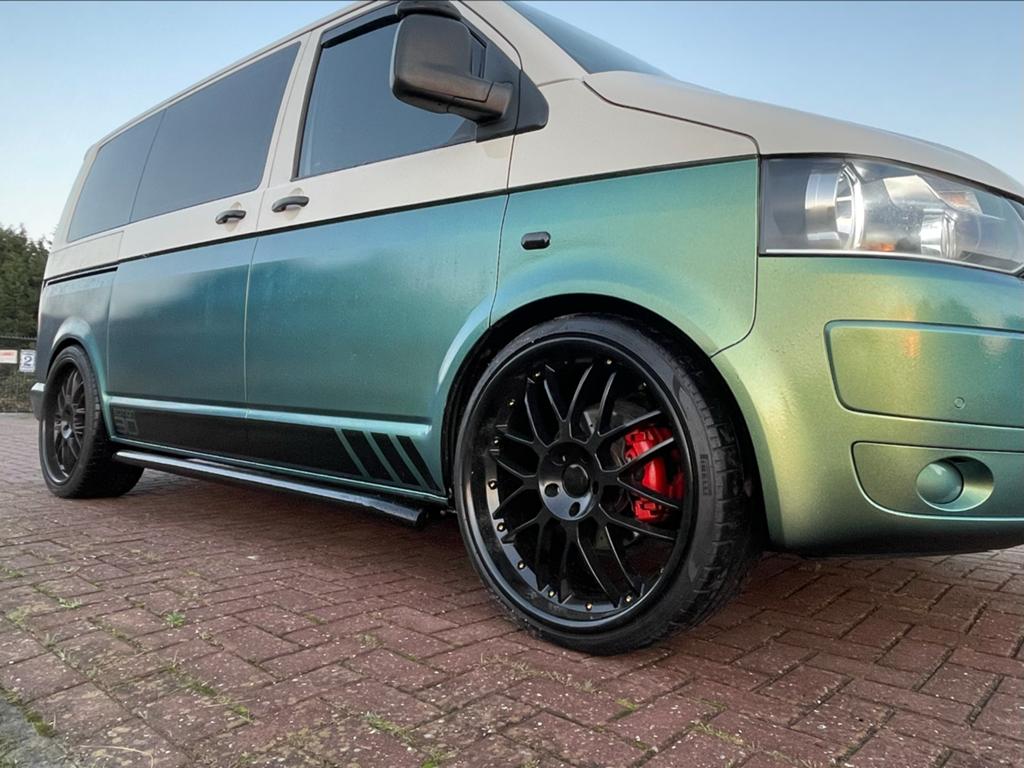 22 inch VW Transporter T5 T6 Pirelli P Zero 5x120, Auto-onderdelen, Ophalen, 265 mm, Banden en Velgen, 21 inch