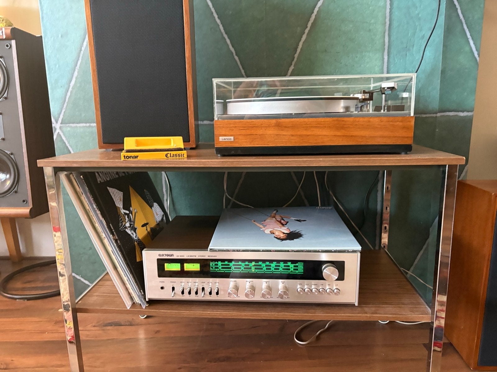 Prachtige vintage hifi set voor vinyl liefhebbers, Gebruikt, Tuner of Radio, Losse componenten, Ophalen