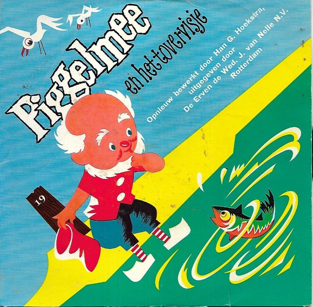 Piggelmee - En het tovervisje, Ophalen of Verzenden, Gebruikt, 7 inch, Nederlandstalig
