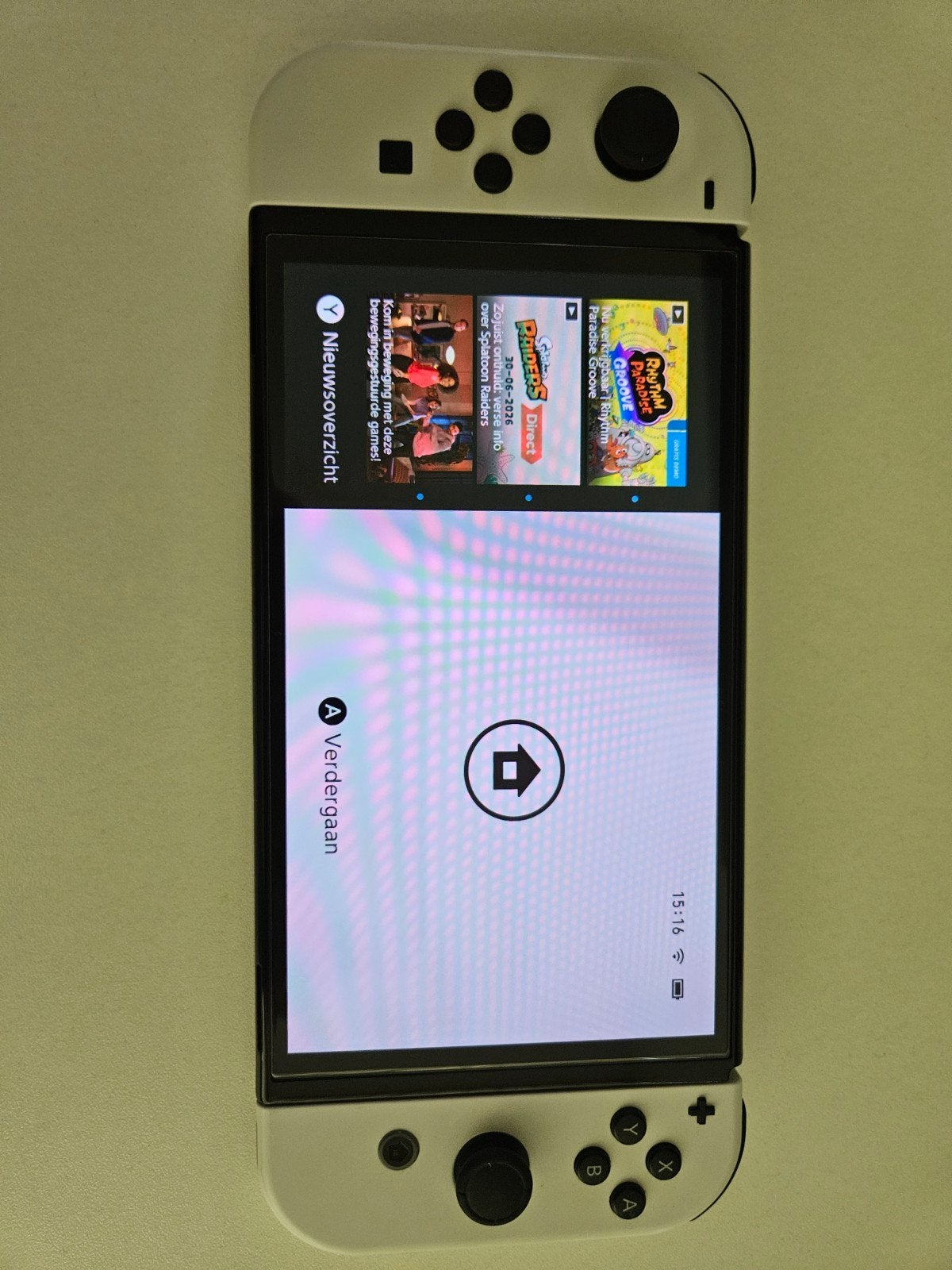 Nintendo Switch OLED met 3 games en accessoires, Switch OLED, Met games, Met 2 controllers, Ophalen of Verzenden