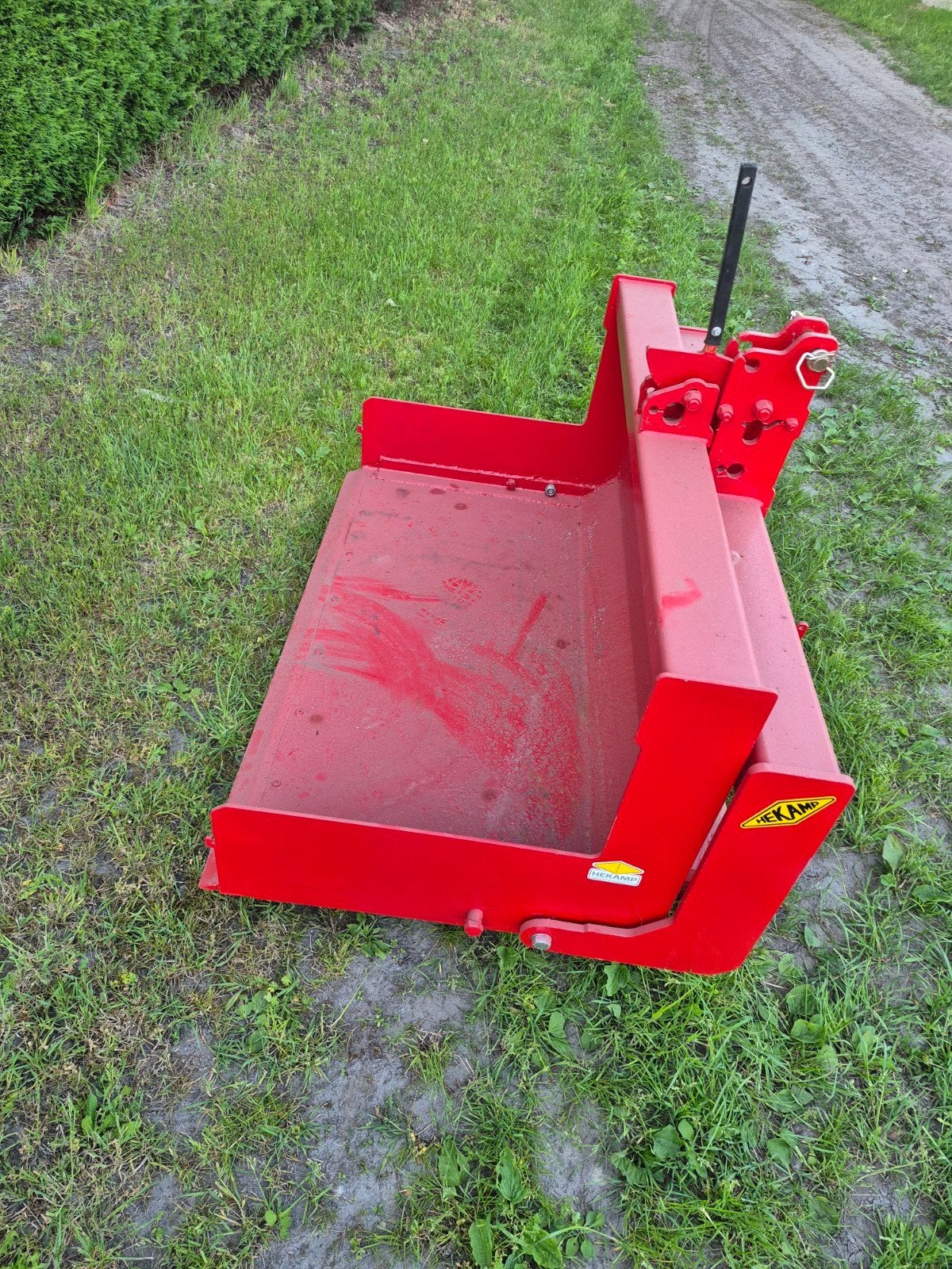 Te koop grond bak transport bak, Ophalen