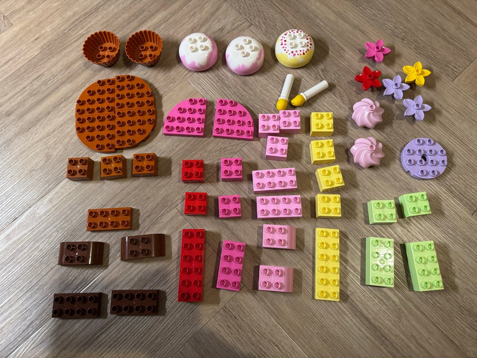 LEGO Duplo Taartjes en Cupcakes Bouwset, Verzenden, Gebruikt, Overige merken