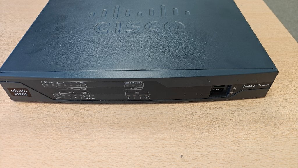 Cisco 891 ISR Router Zakelijke VPN Firewall Router, Ophalen of Verzenden, Gebruikt, Router, Cisco