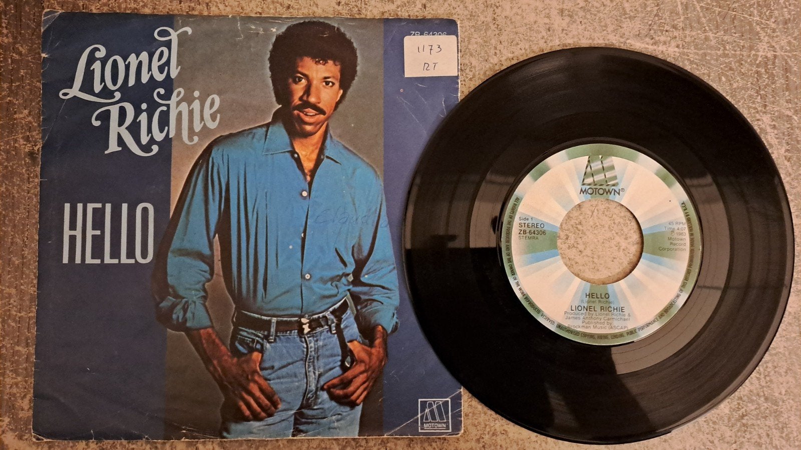 Lionel Richie  - Hello, Gebruikt, 7 inch, Pop, Fotohoes