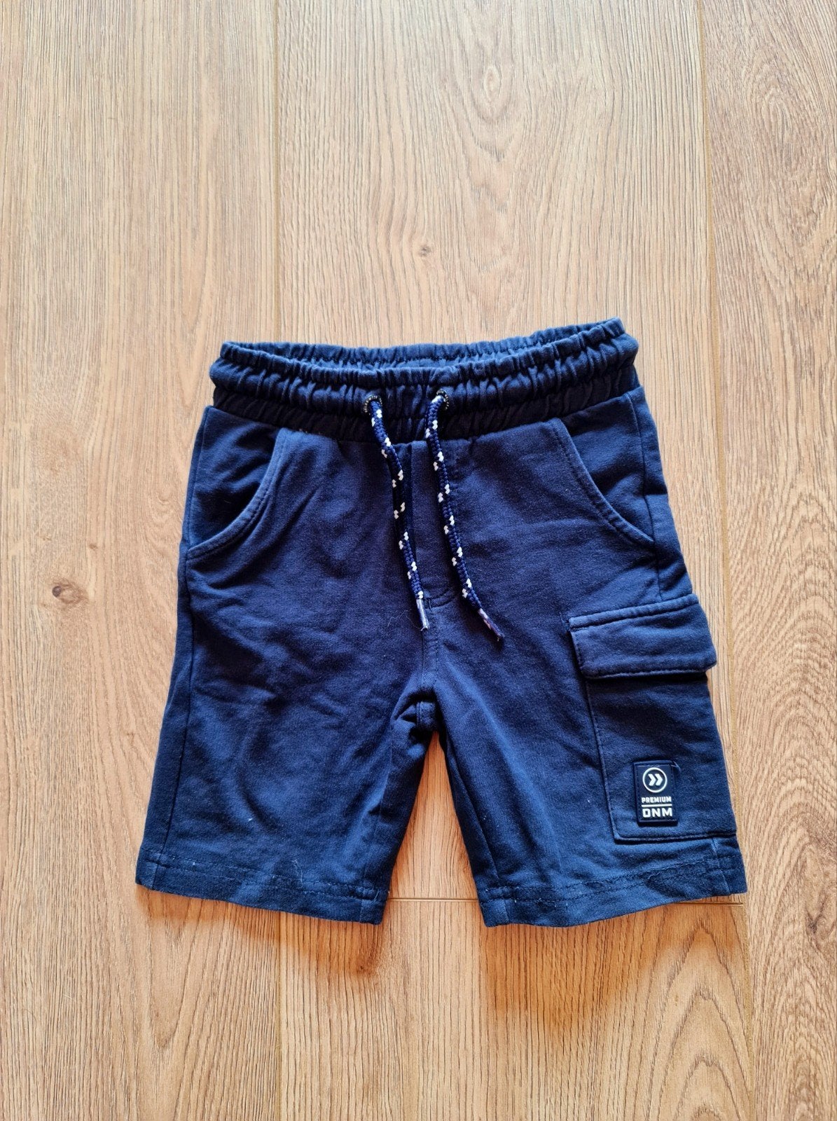 Donkerblauwe zachte korte broek maat 92, Kinderen en Baby's, Broek, Europe Kids, Ophalen of Verzenden, Zo goed als nieuw