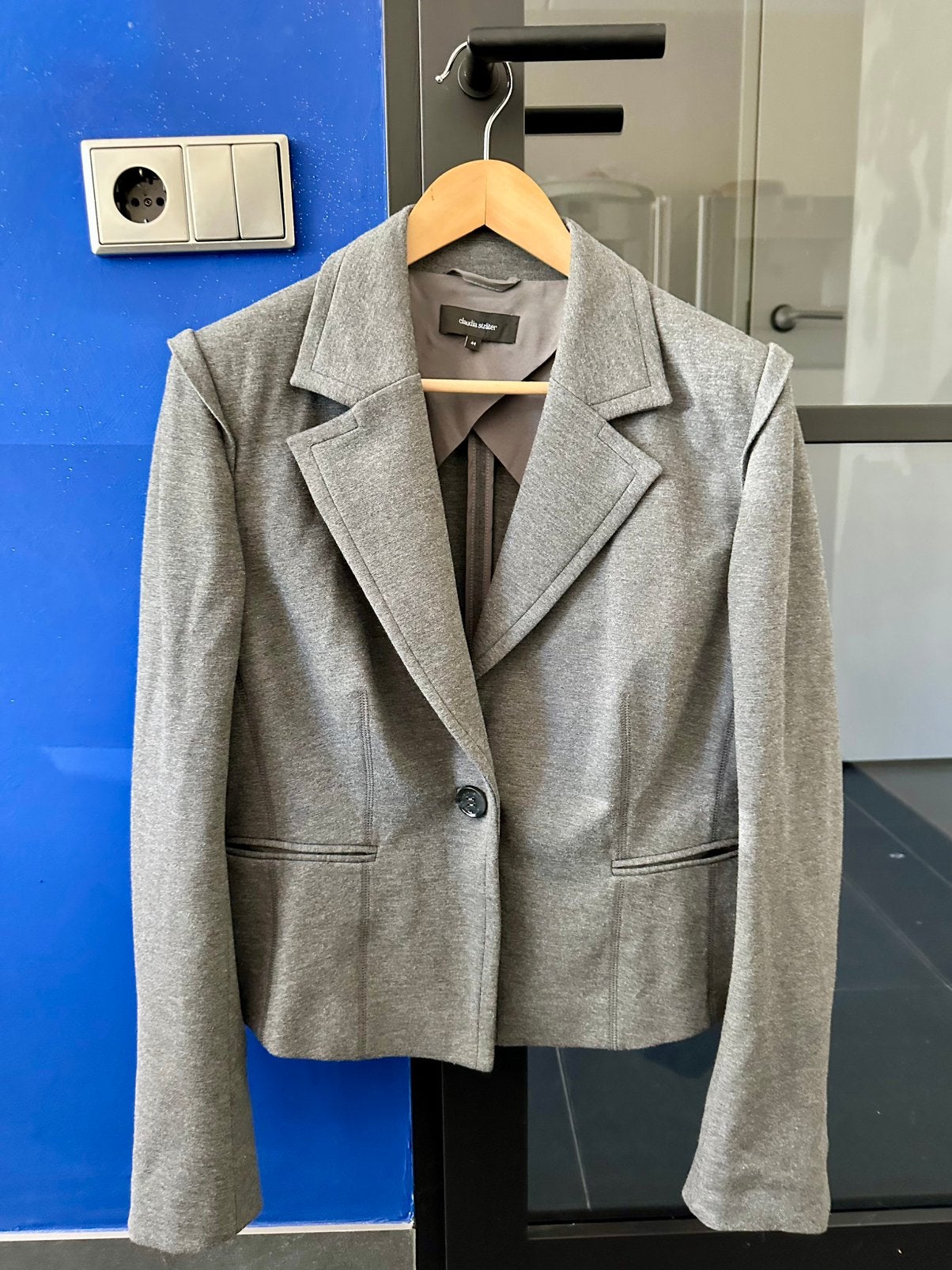 Claudia Sträter korte blazer jasje maat 44 L, Maat 42/44 (L), Ophalen of Verzenden, Zo goed als nieuw, Claudia Sträter