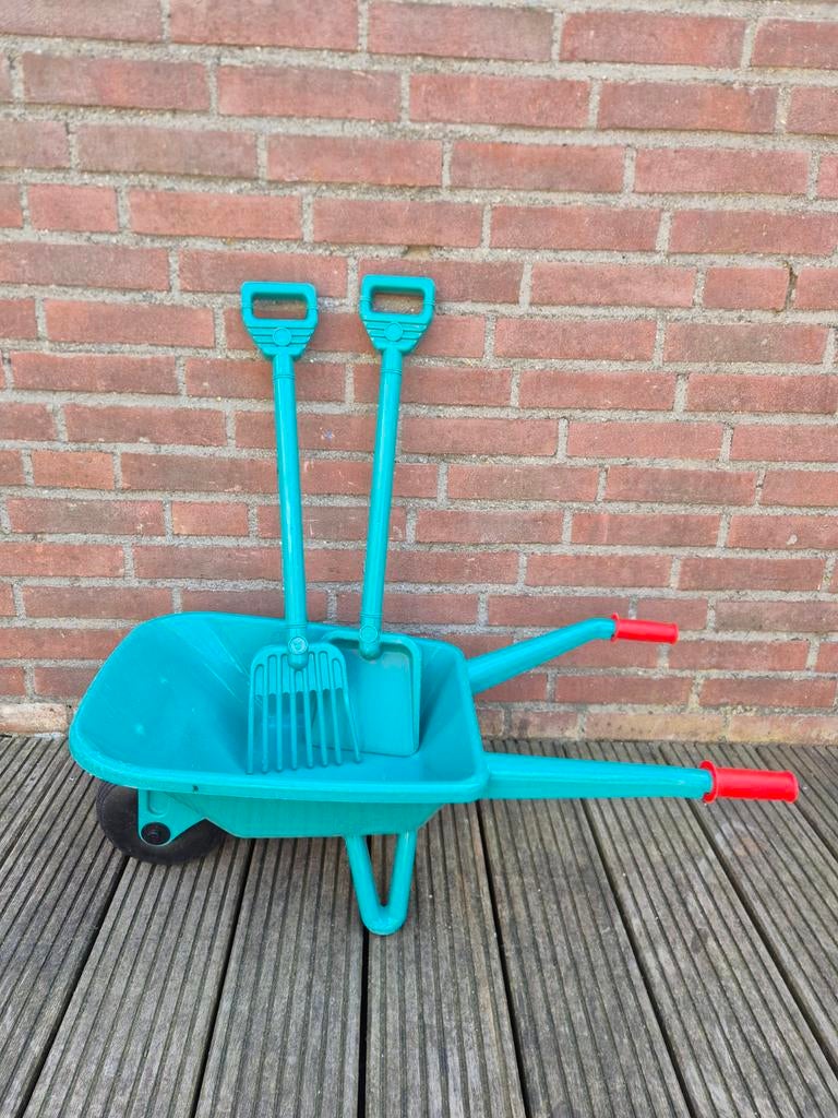 Kinder kruiwagen, Ophalen