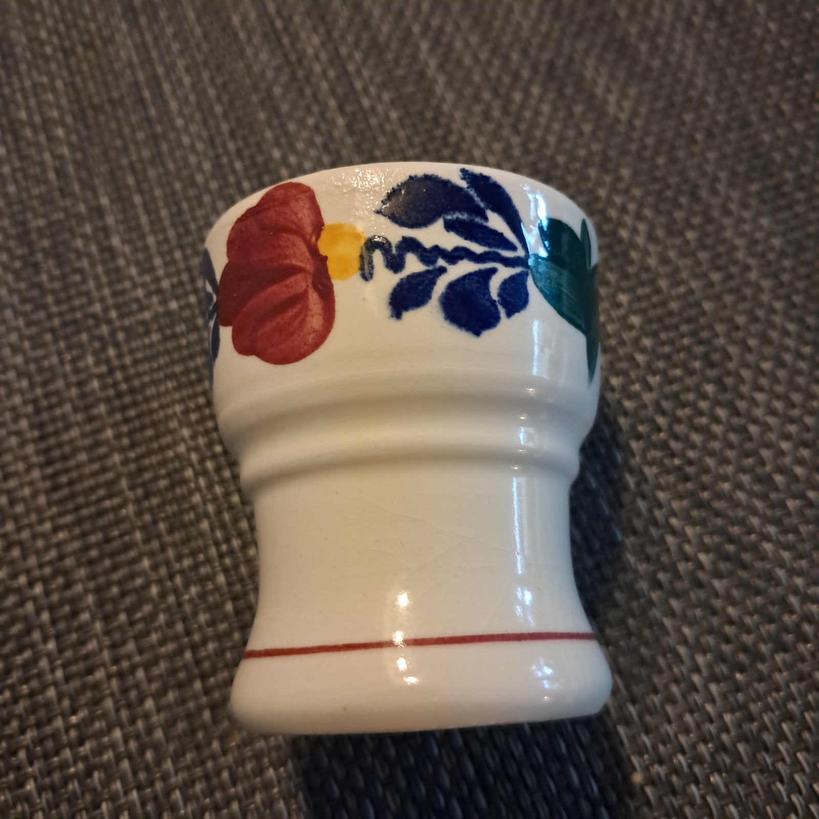 Boch Boerenbont eierdopje, Ophalen of Verzenden