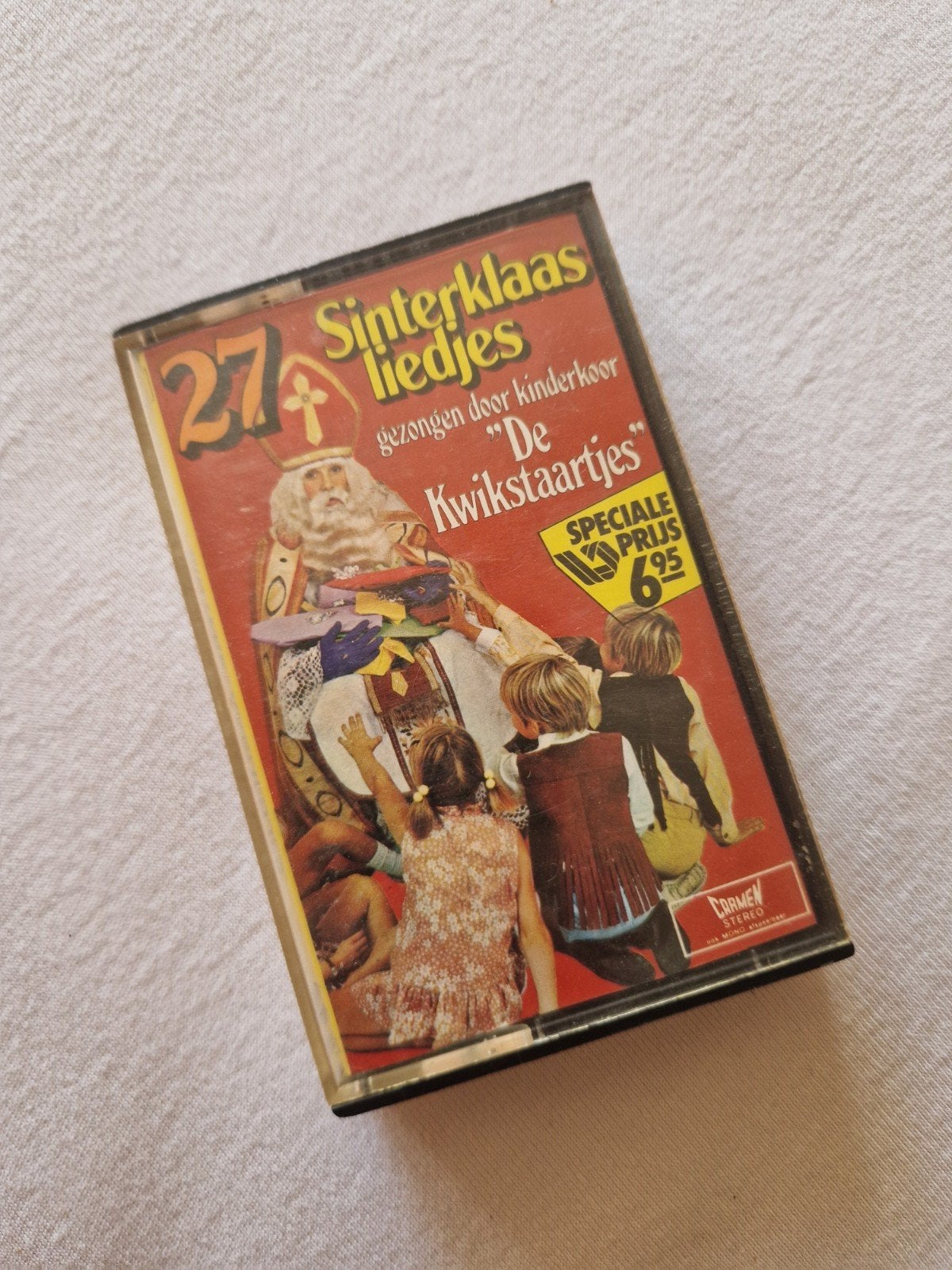 Cassettebandje 27 Sinterklaas liedjes, Cd's en Dvd's, Cassettebandjes, Ophalen of Verzenden, Zo goed als nieuw, Kinderen en Jeugd