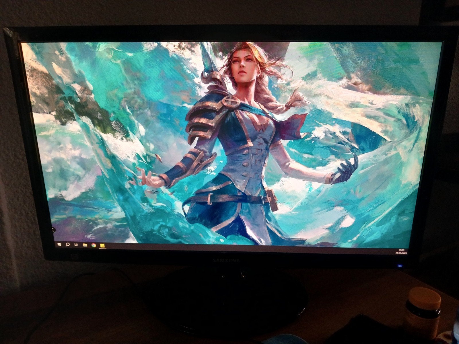 Te Koop: Samsung Monitor 24", Gebruikt, HDMI, Full HD, TN