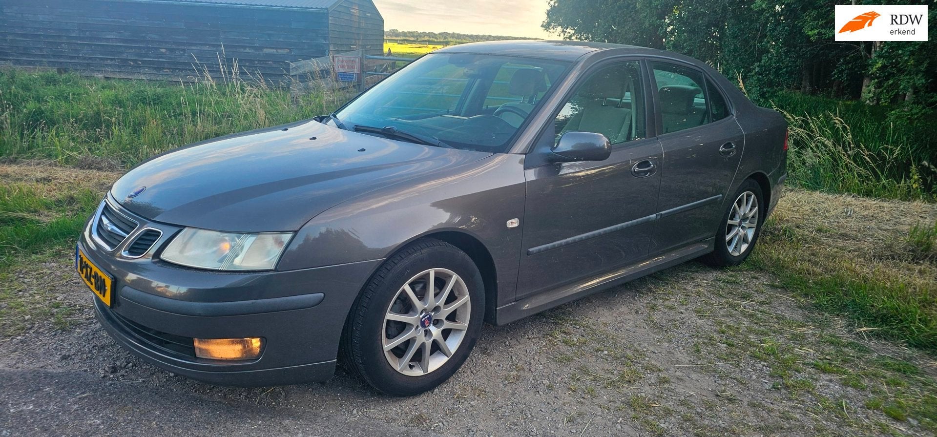 Saab 9-3 Sport Sedan 1.9 TID Business keurig!, Auto's, Saab, Voorwielaandrijving, Gebruikt, 4 cilinders, Origineel Nederlands