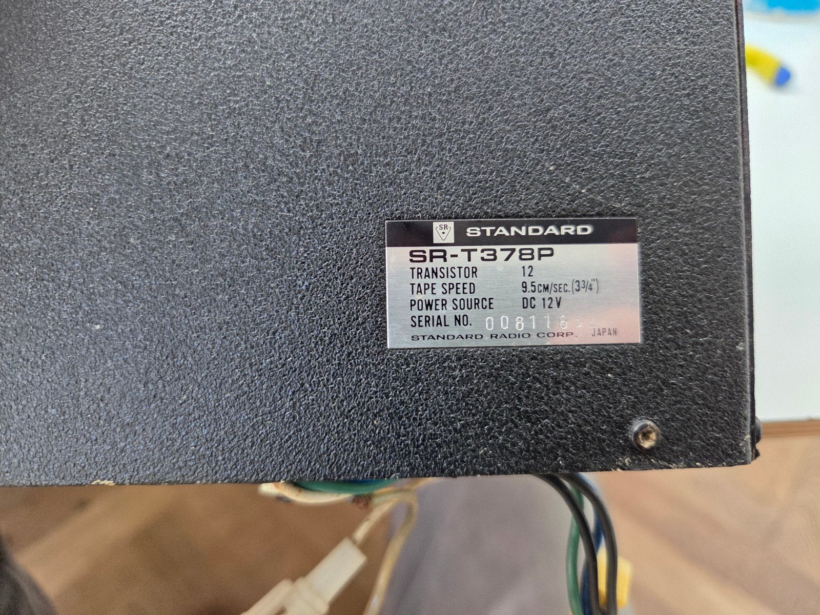 Standard Radio Corp. 8-track speler, Ophalen of Verzenden, Gebruikt