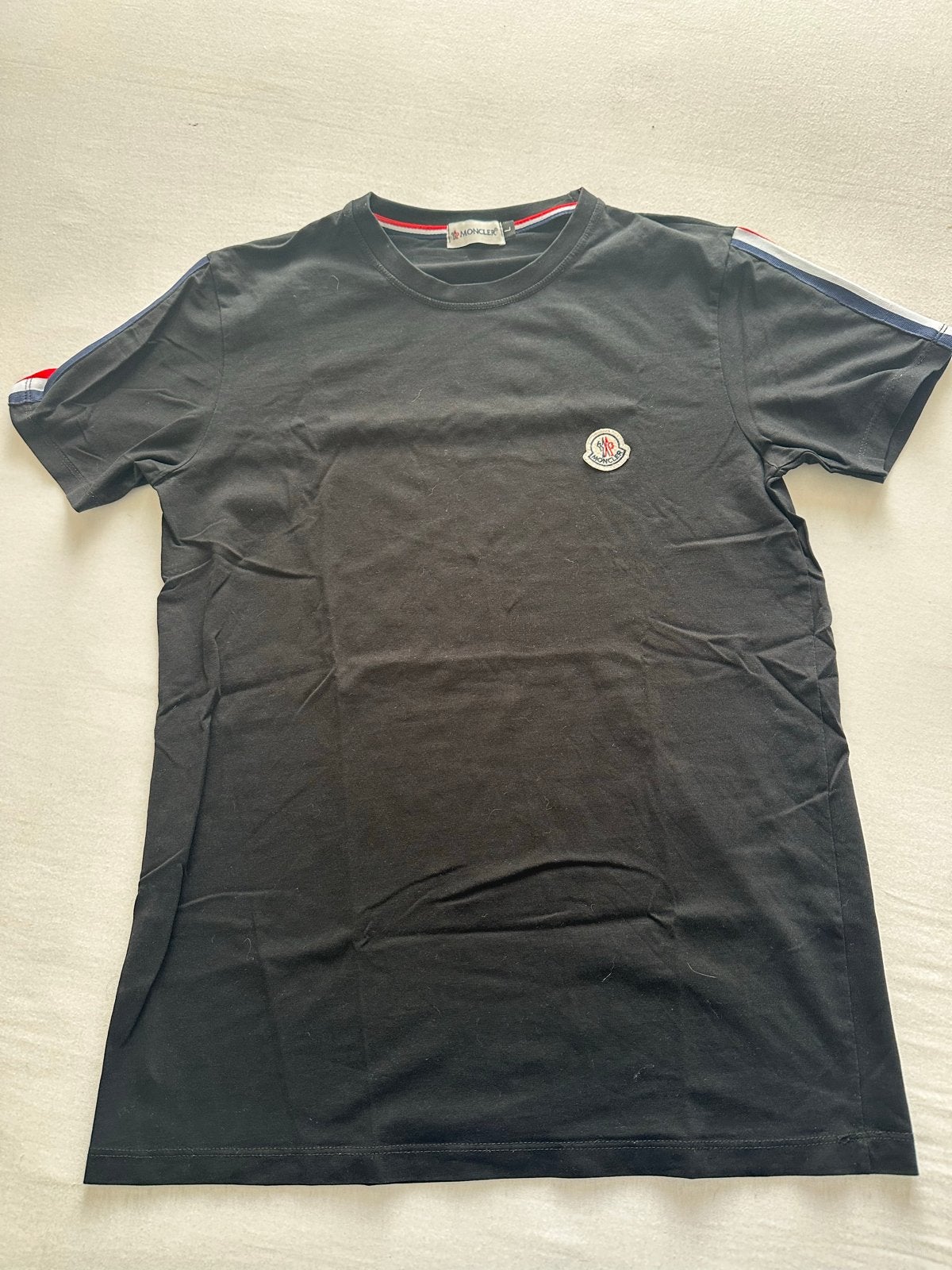 Moncler T-shirt Zwart kinder maat L, Ophalen of Verzenden, Gebruikt, Overige maten
