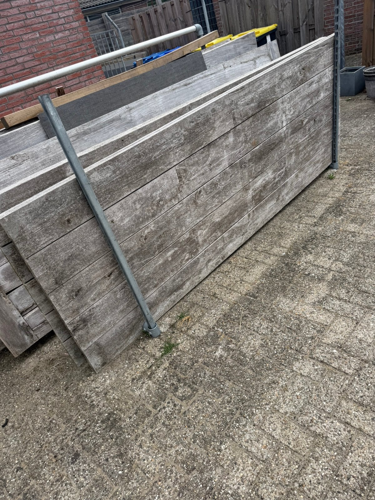 XXL teak tuintafel bladen nu 100,- p.stuk uitzoeken, Ophalen, Gebruikt, Roystore.nl@gmail.com, Teakhout