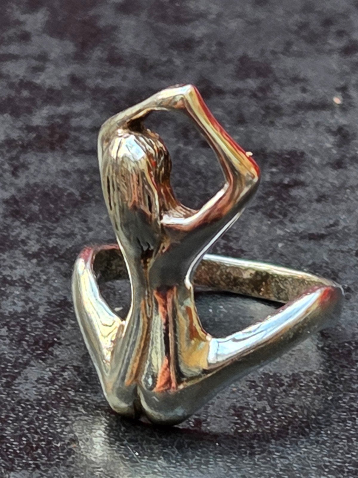 zilveren statement ring, Ophalen