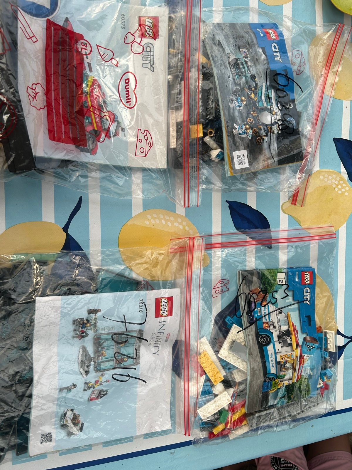 Grote partij LEGO sets met instructieboekjes, Ophalen of Verzenden, Gebruikt, Overige merken
