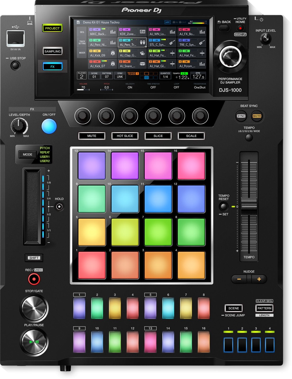 Pioneer DJS 1000 Sampler - Top staat, Ophalen, Pioneer, Pioneer, Zo goed als nieuw