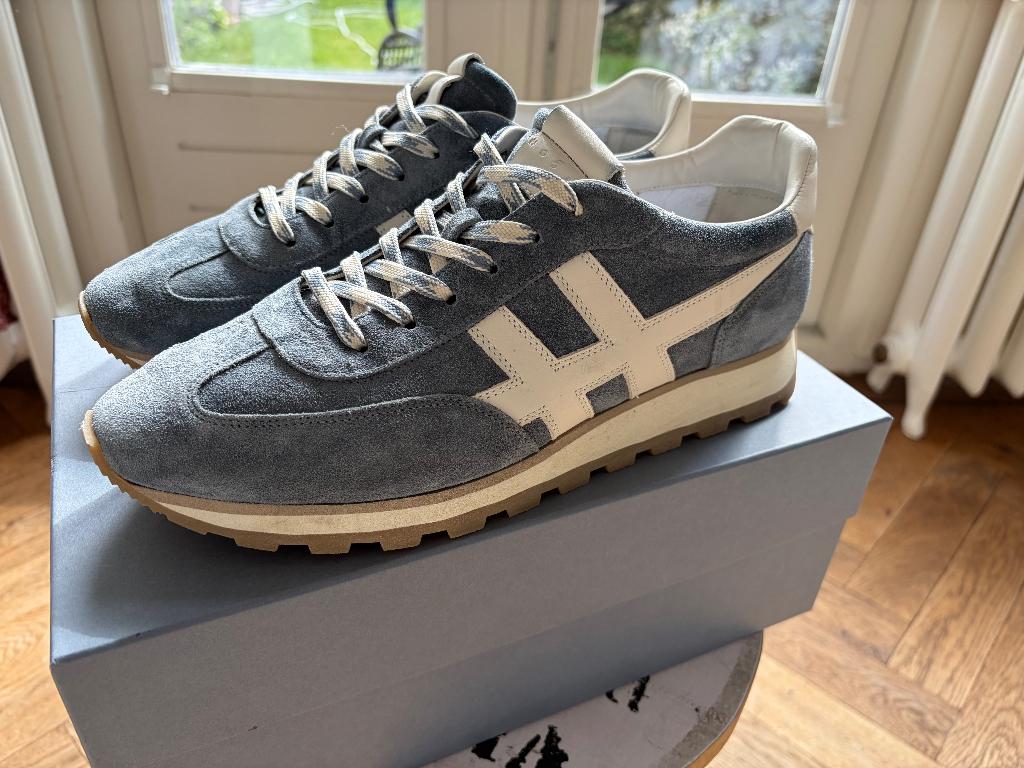 Hogan sneaker 86er licht blauw maat 10 / 44,5, Hogan, Verzenden, Blauw, Sneakers of Gympen