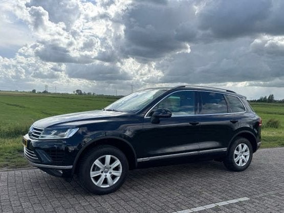 Volkswagen Touareg 3.0 V6 TDI 193 BMT 4MTIP8 2015 Zwart, Auto's, Volkswagen, Particulier, Touareg, 4x4, ABS, Achteruitrijcamera