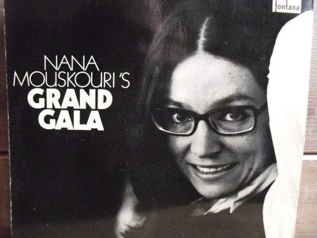 Nana Mouskouri "Grand Gala" LP, Complilatie, Gebruikt, Ophalen of Verzenden, 12 inch
