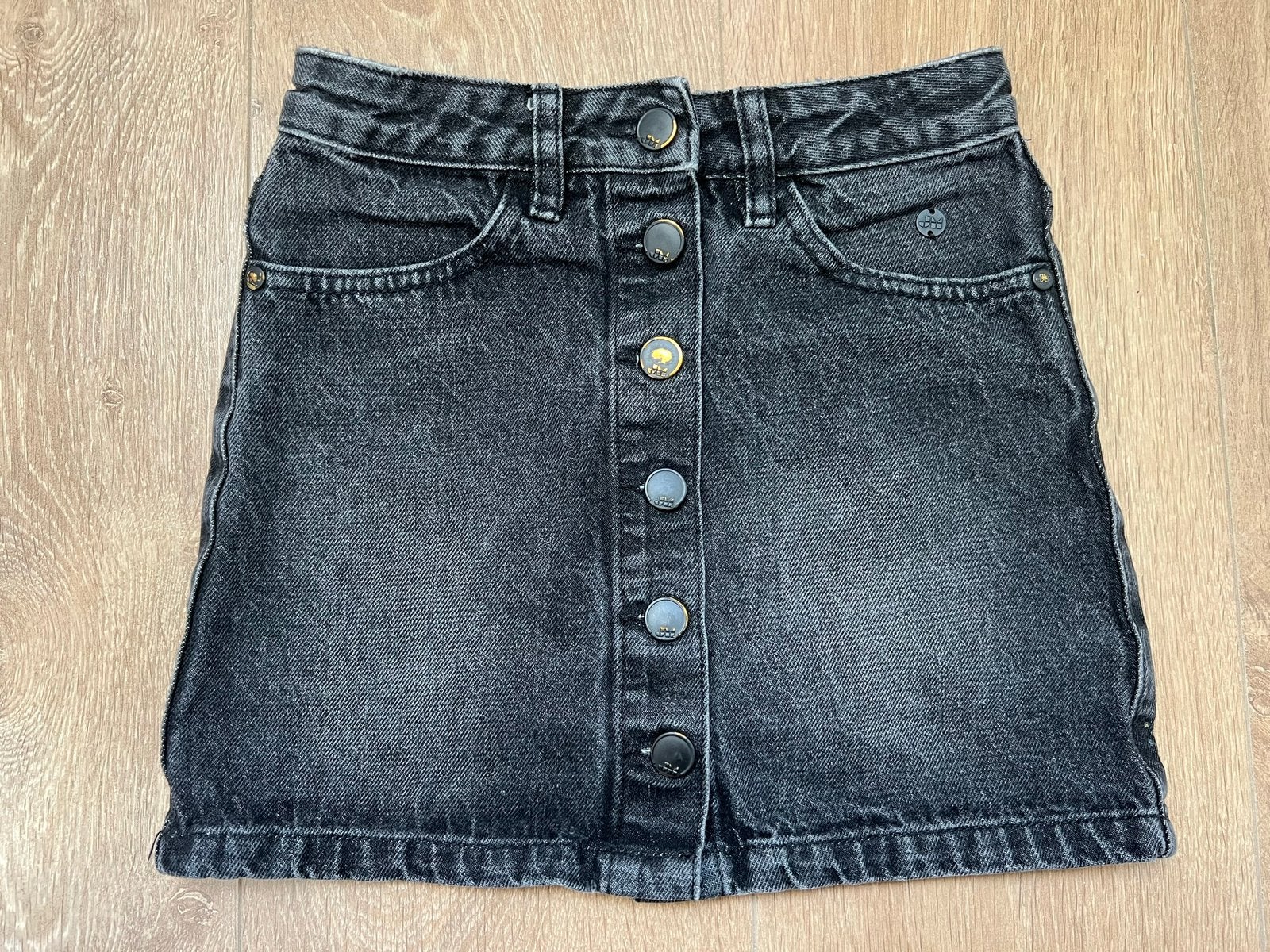 Shoeby JM spijkerrok zwart maat 134/140, Ophalen of Verzenden, Gebruikt, Meisje, Jurk of Rok
