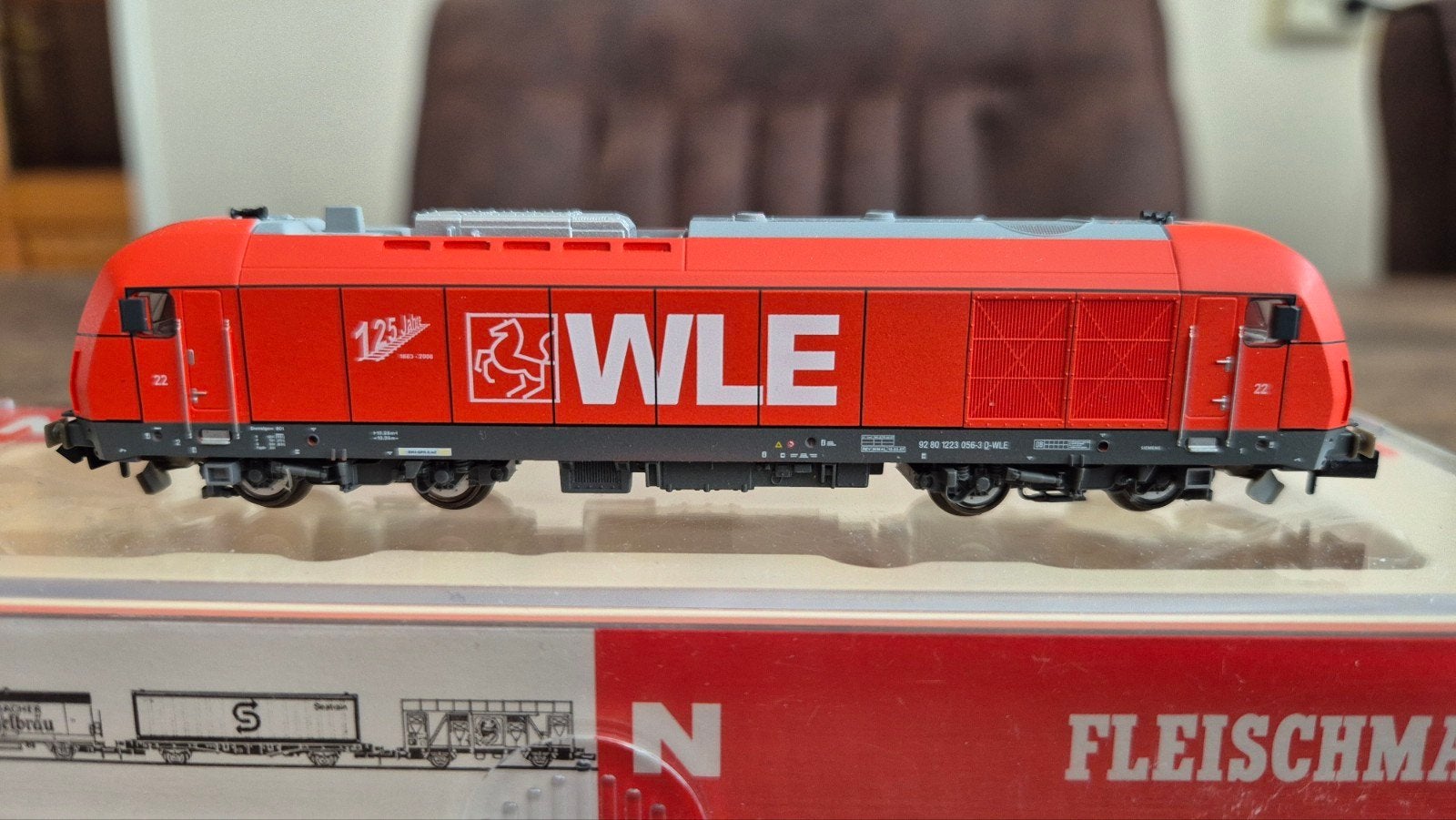 FLEISCHMANN DIESELLOK ER 20 WLE, Verzenden, Fleischmann, Zo goed als nieuw, Analoog
