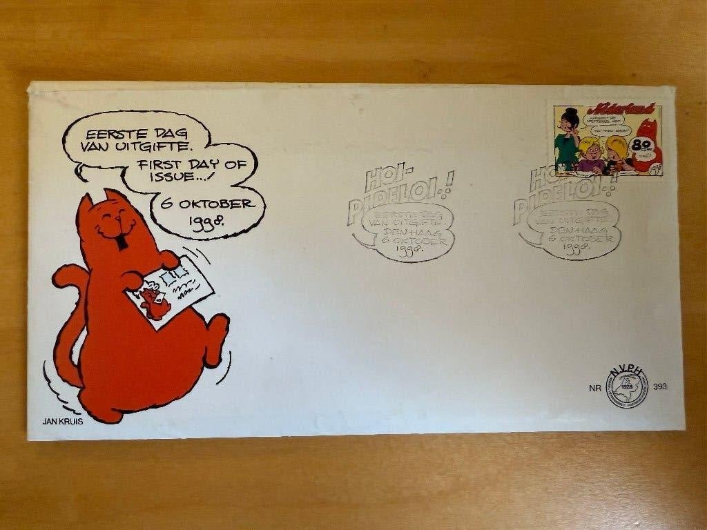 1998 envelop jan kruis, Ophalen of Verzenden, Envelop