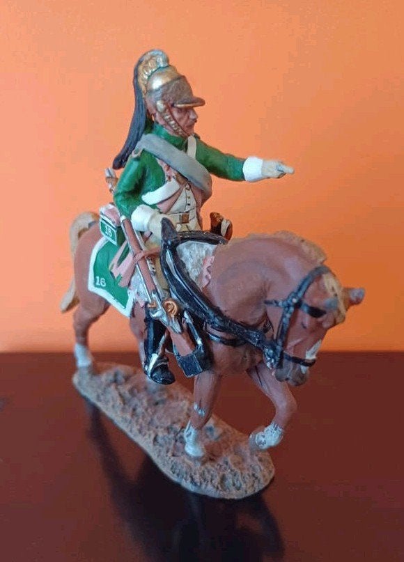 dek prado napoliontische ruiter metaal, Ophalen of Verzenden