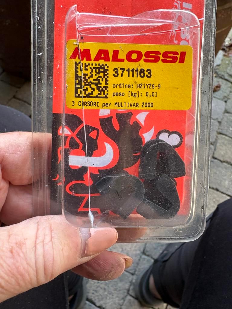 Malossi Multivar 2000 Curori (3 stuks), Fietsen en Brommers, Brommeronderdelen | Scooters, Ophalen of Verzenden, Nieuw, Overige typen