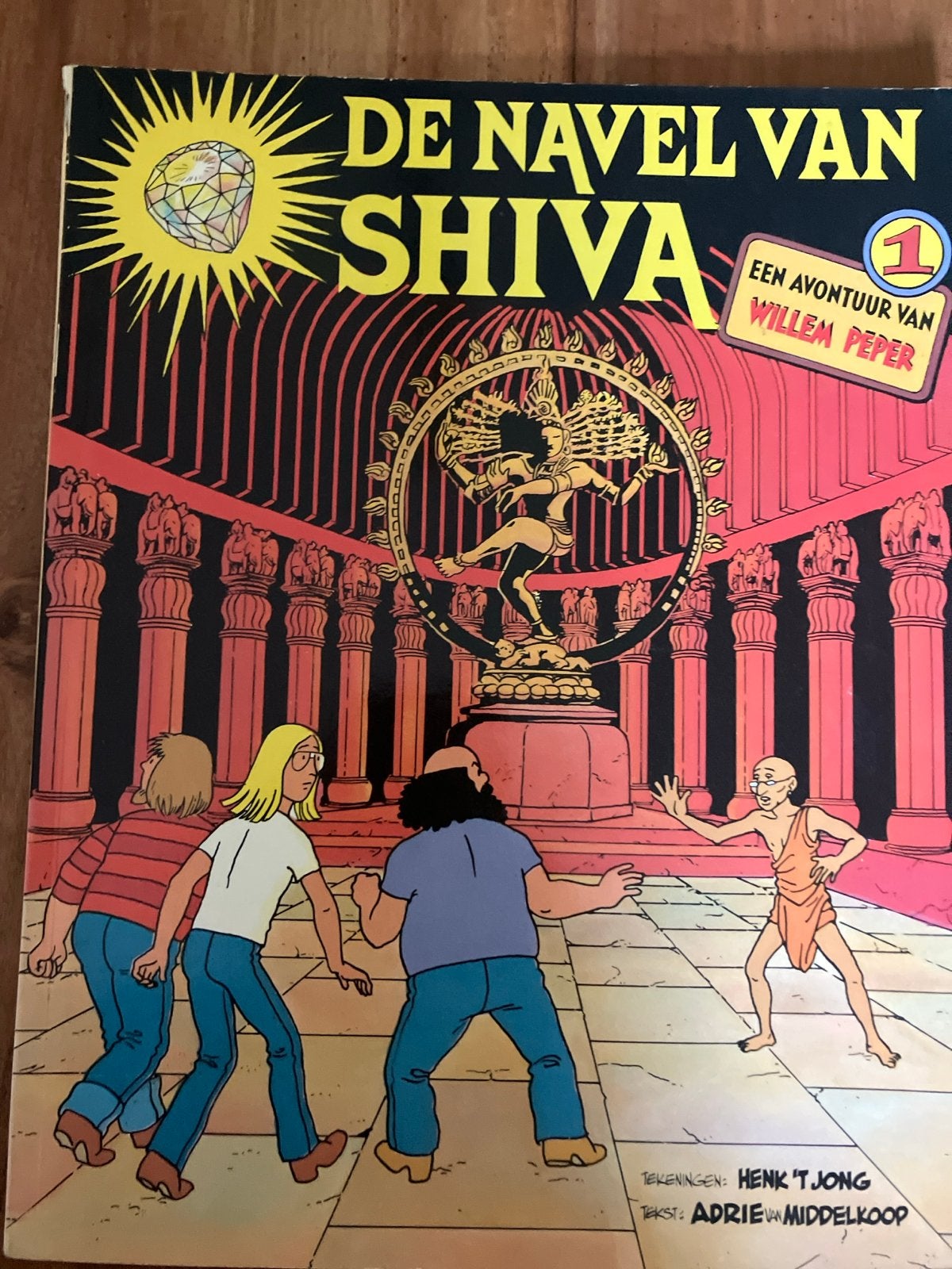 De Navel van Shiva - Een avontuur van Willem Peper, Eén stripboek, Ophalen of Verzenden, Gelezen