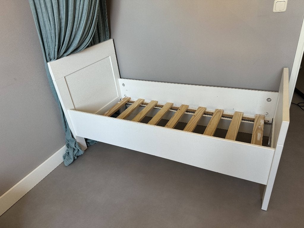 Kinderbed maat 150x70, Ophalen, Gebruikt, 70 tot 85 cm, 140 tot 160 cm
