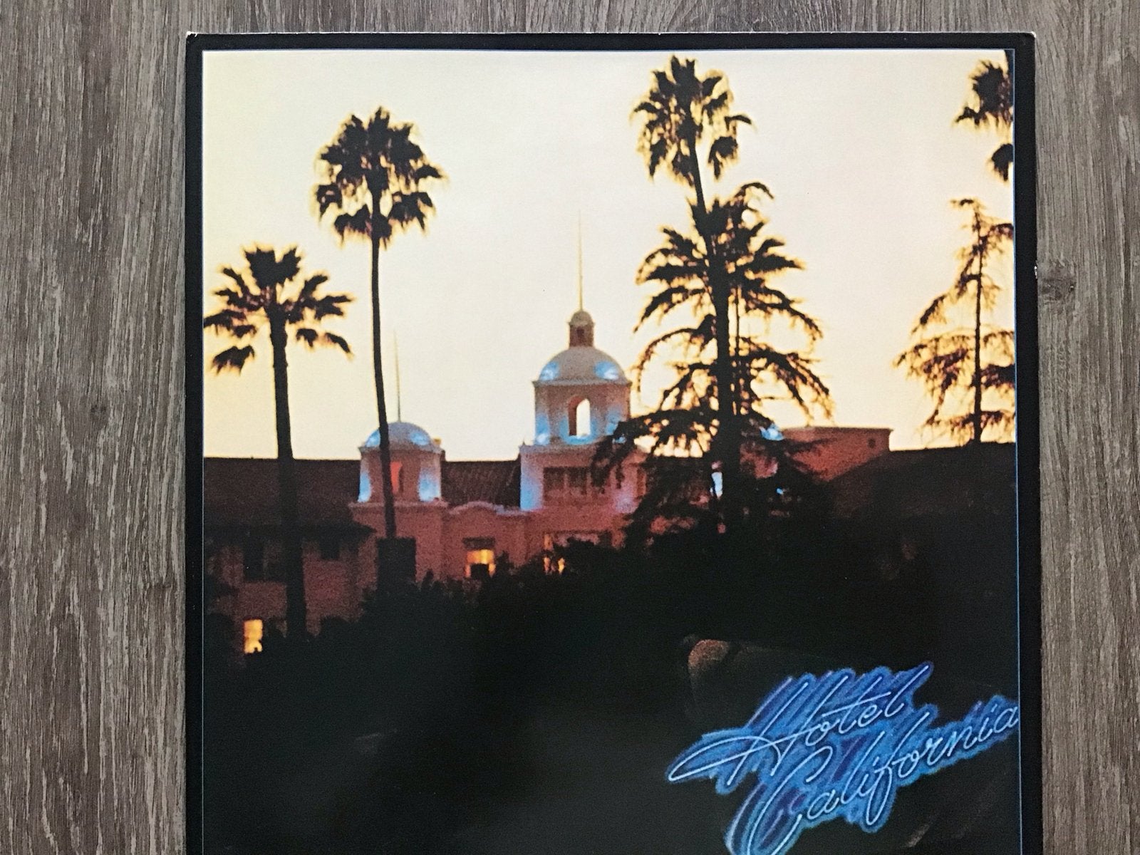 The Eagles - Hotel California LP (1976), Cd's en Dvd's, LP, Rock, Gebruikt, Originele persing