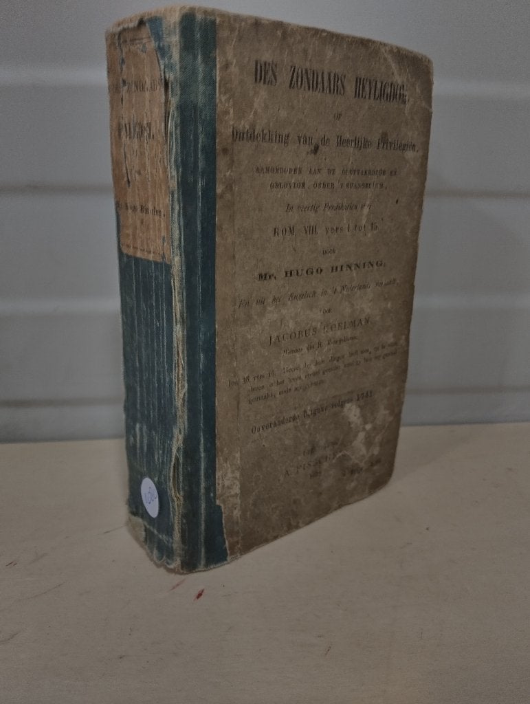 Nr. 1080 Hugo Binning, Des zondaars Heyligdom, Antiek en Kunst, Ophalen of Verzenden, Binning, Hugo