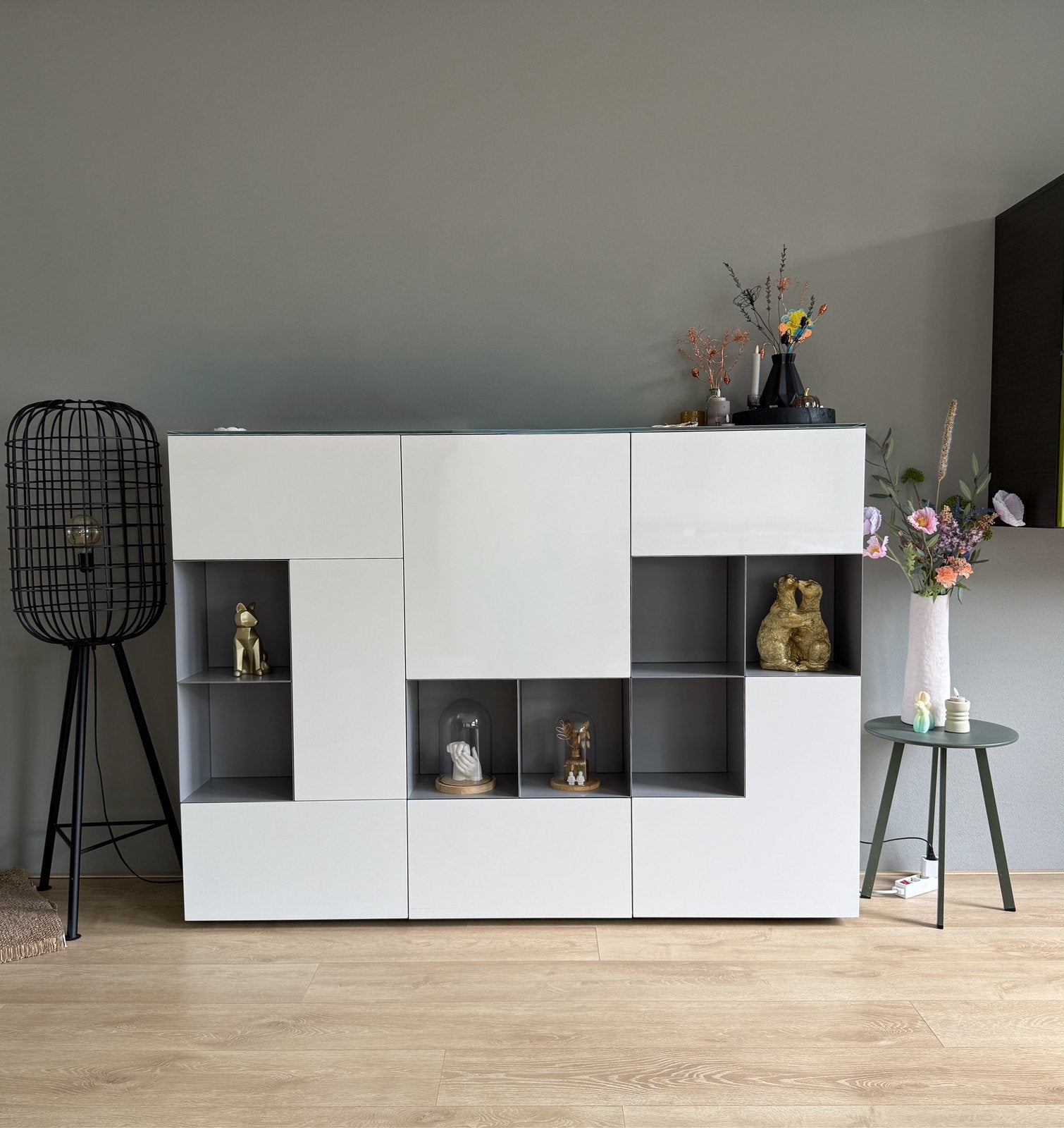 Karat FS185 kast met stalen vakken 180 x 41 x h 133 cm, Huis en Inrichting, Ophalen, 100 tot 150 cm, 150 tot 200 cm, 25 tot 50 cm