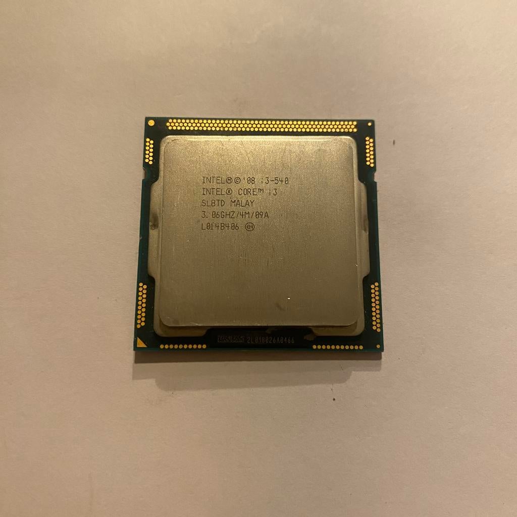 intel Core i3-540 Dual-Core @3,06GHz ( LGA 1156 ), Computers en Software, Processors, Ophalen of Verzenden, Gebruikt, 2-core, 3 tot 4 Ghz