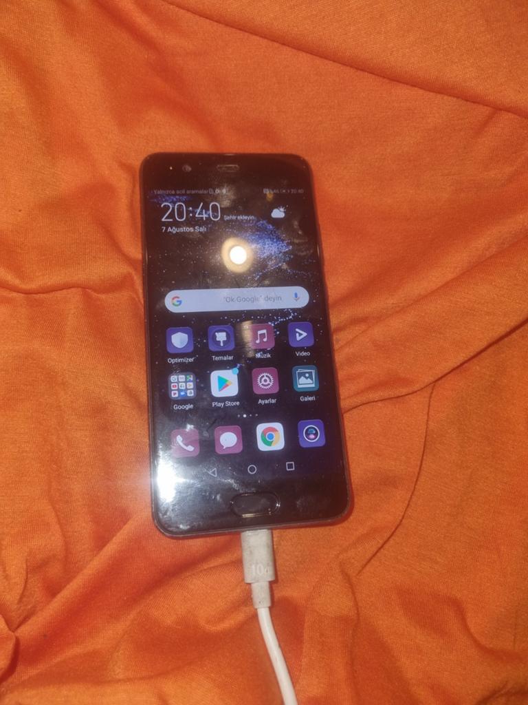 Huawei P10 Lite Zwart - Goede Staat, Gebruikt, Zwart, Touchscreen, Ophalen of Verzenden