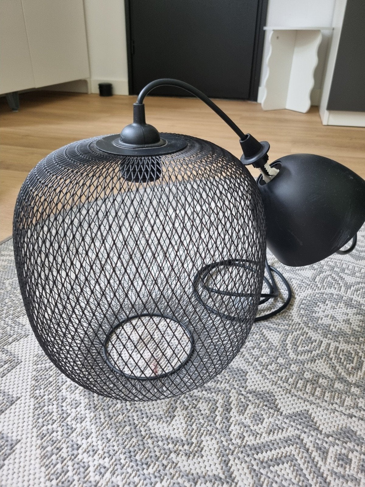 Hanglamp Ikea, Ophalen of Verzenden, Gebruikt, Metaal, Minder dan 50 cm