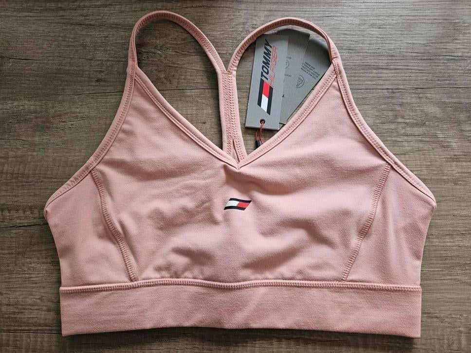 Nieuw: prachtig roze sporttop mt M Tommy Hilfiger, Ophalen of Verzenden, Nieuw, Roze, Fitness of Aerobics
