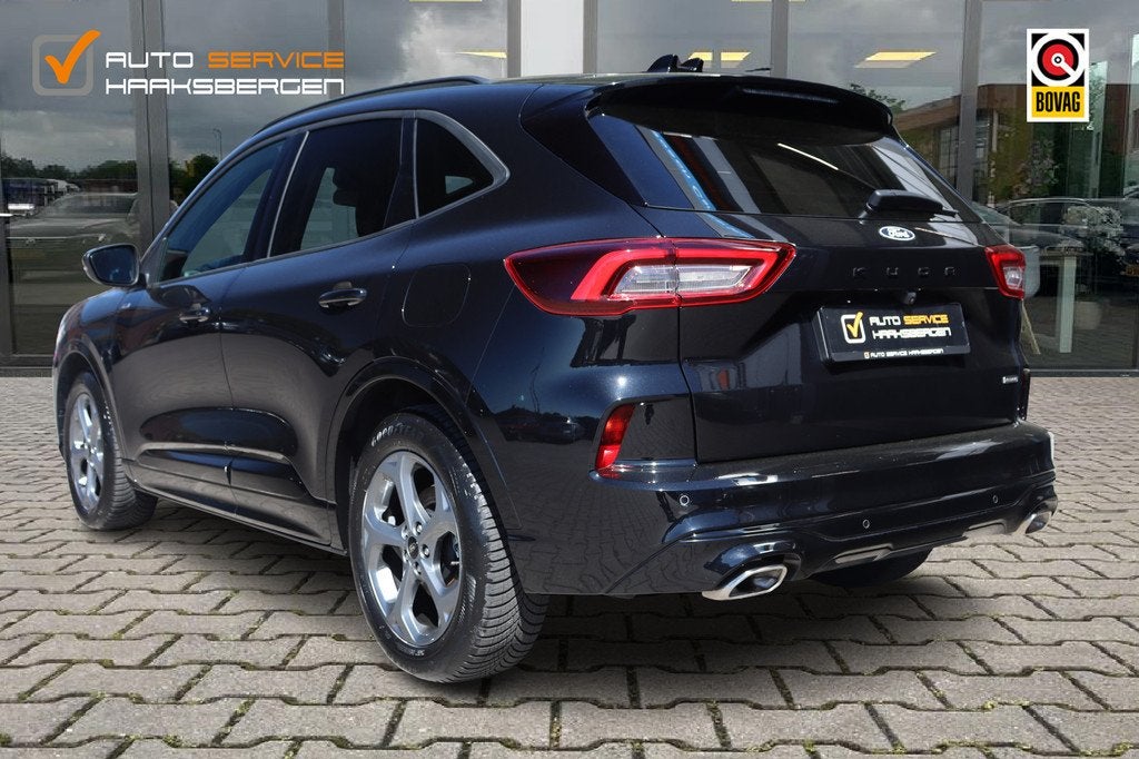 Ford Kuga 2.5 FHEV ST-Line | LED | Camera | Winter Pack |, Stof, Gebruikt, Zwart, Bedrijf