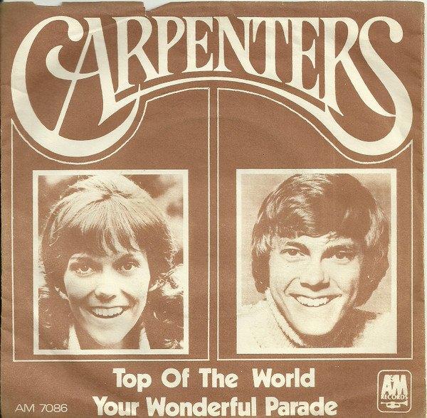 The Carpenters - Top of the world, Cd's en Dvd's, Vinyl Singles, Gebruikt, 7 inch, Single, Ophalen of Verzenden