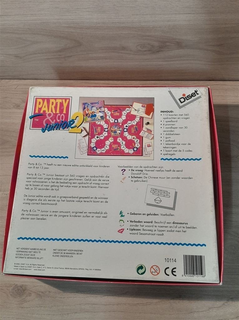 party en co junior 2 - s5450, Verzenden, Zo goed als nieuw