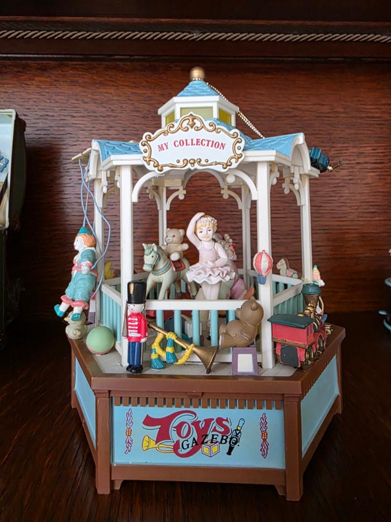 Muziekdoos 'Toys Gazebo' - Vintage Speelgoed Carrousel, Verzamelen, Ophalen of Verzenden, Zo goed als nieuw